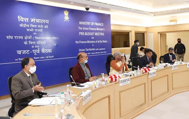 Finance Minister Smt. Nirmala Sitharaman chairs Pre-Budget consultation 