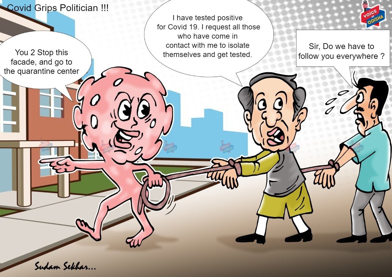 Covid grips Politician 