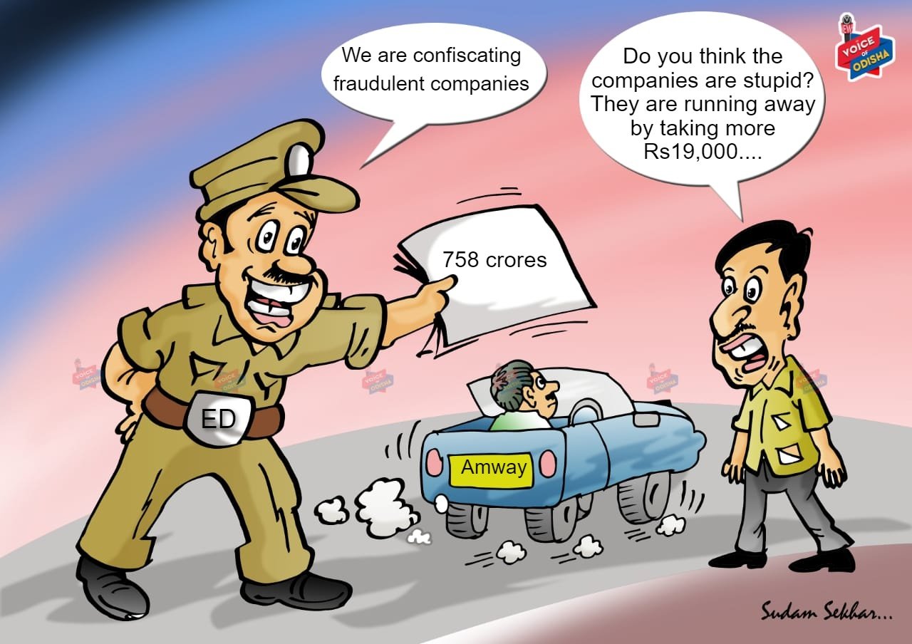 Amway Scam cartoon
