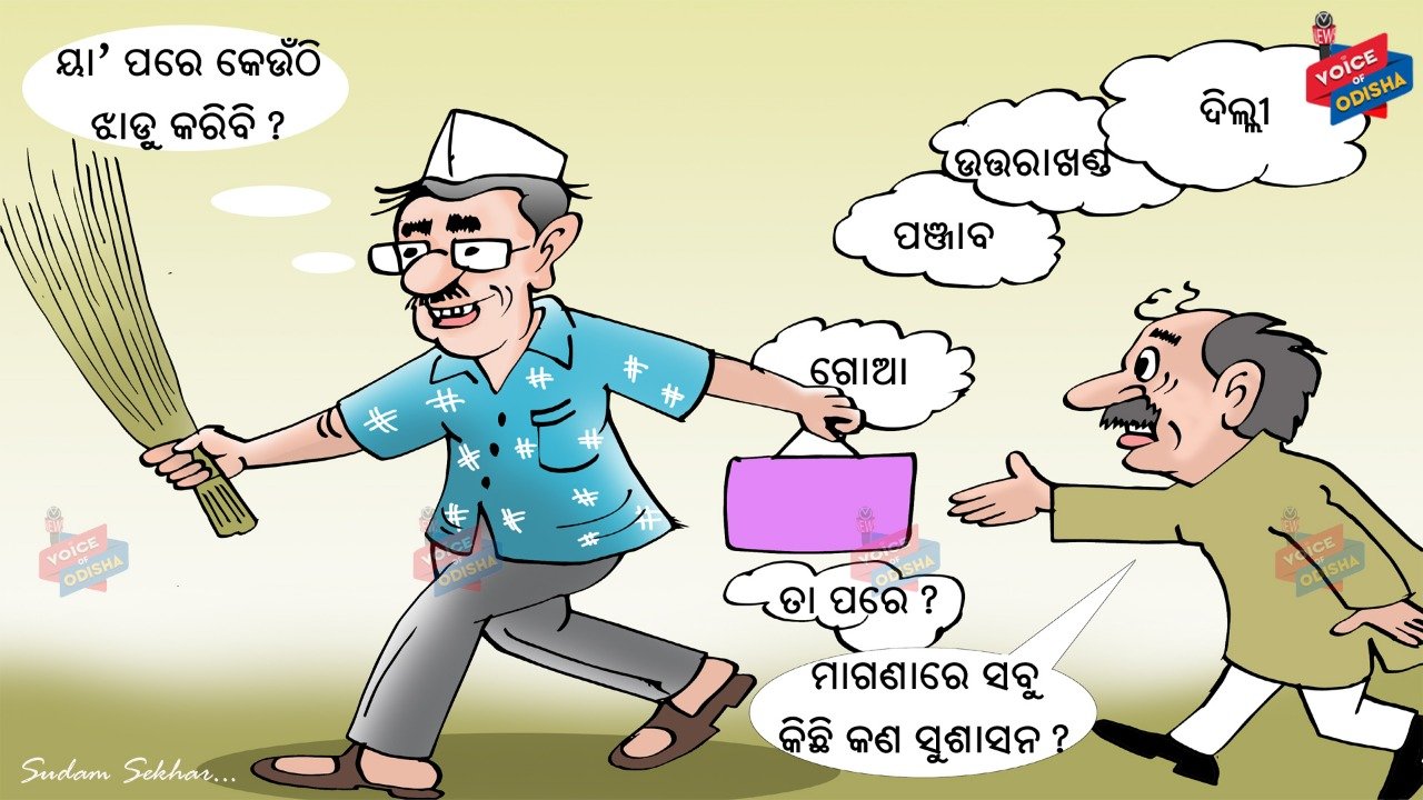 ୟା’ ପରେ କେଉଁଠି ଝାଡୁ କରିବି ?