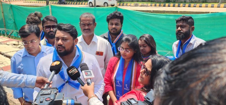 ରମାଦେବୀ ପାଚେରି ଭୁଶୁଡ଼ିବା ଘଟଣାରେ ସରକାରଙ୍କୁ ଟାର୍ଗେଟ୍‌ କଲା ଛାତ୍ର କଂଗ୍ରେସ 
