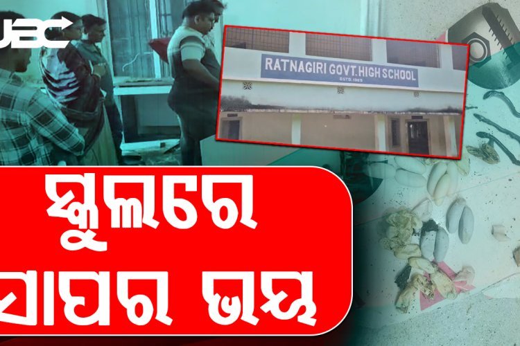 ସାପ ଭୟରେ ସ୍କୁଲକୁ ଆସୁ ନାହାନ୍ତି ଛାତ୍ରଛାତ୍ରୀ |